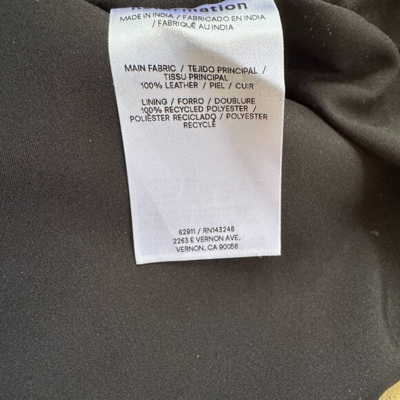 NWT Reformation Veda Lincoln Suede Shirt Jacket Oat Distressed Tan XXS - Picture 14 of 17